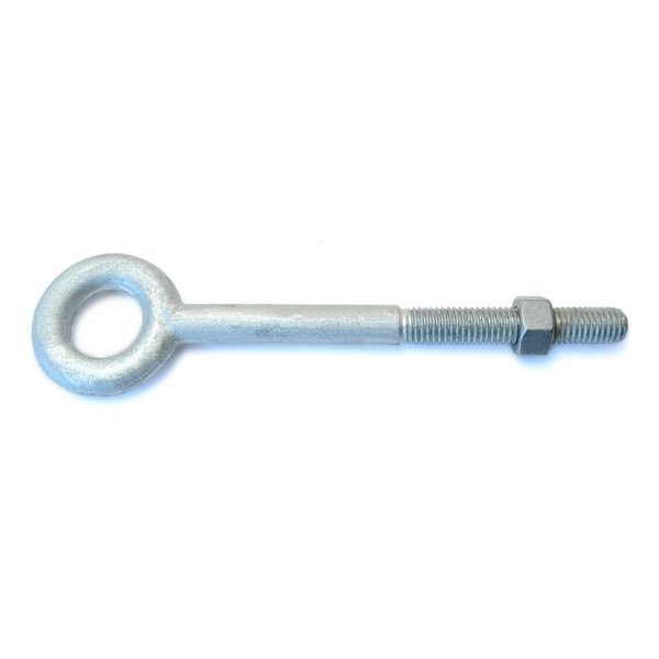 Midwest Fastener Eye Bolt 1/2"-13, Steel, Hot Dipped Galvanized 54580